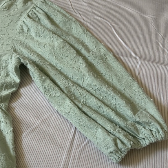 Mint green MAEVE Blouse Sz Medium - Picture 4 of 8